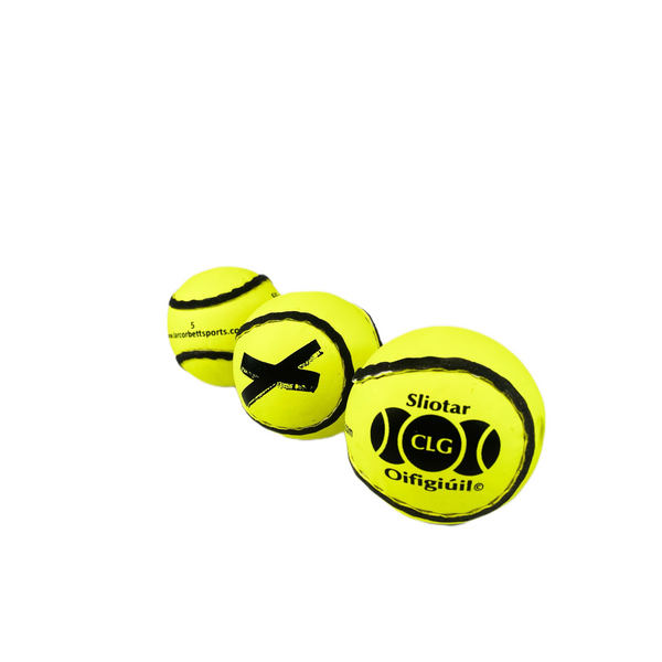 Training Sliotar Yellow 12 pack