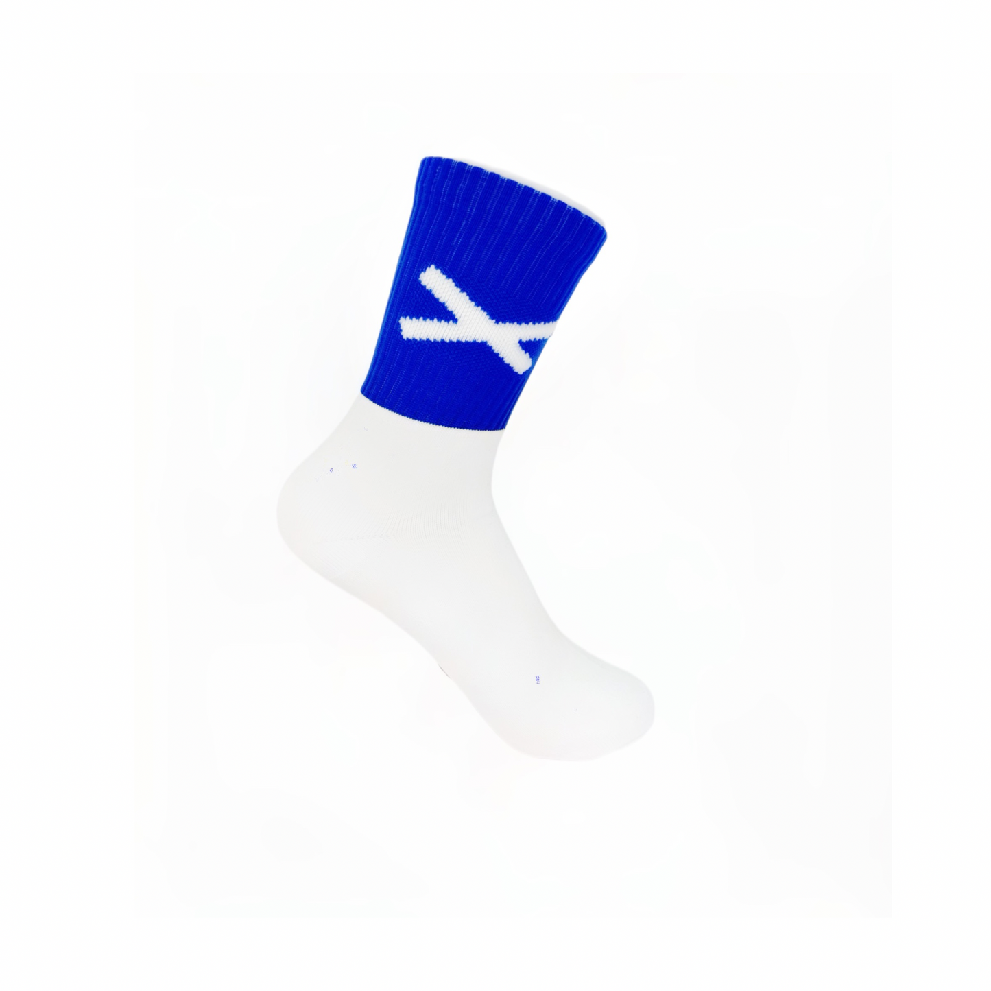 New and Improved X Gaelic Games Sock (Blue and White)