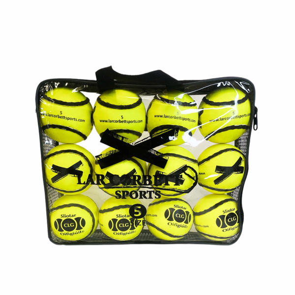 Training Sliotar Yellow 12 pack