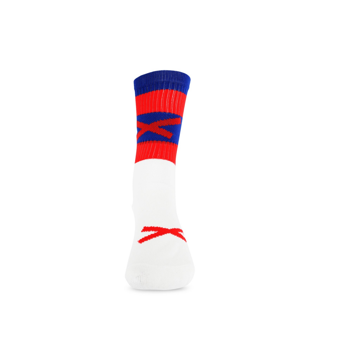 Midi GAA Sock- Half Sock (Blue & Red)