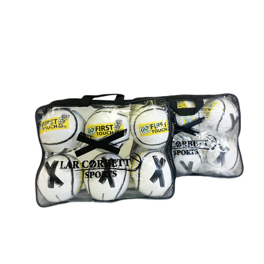 First Touch Sliotars  Leather - 12 Pack
