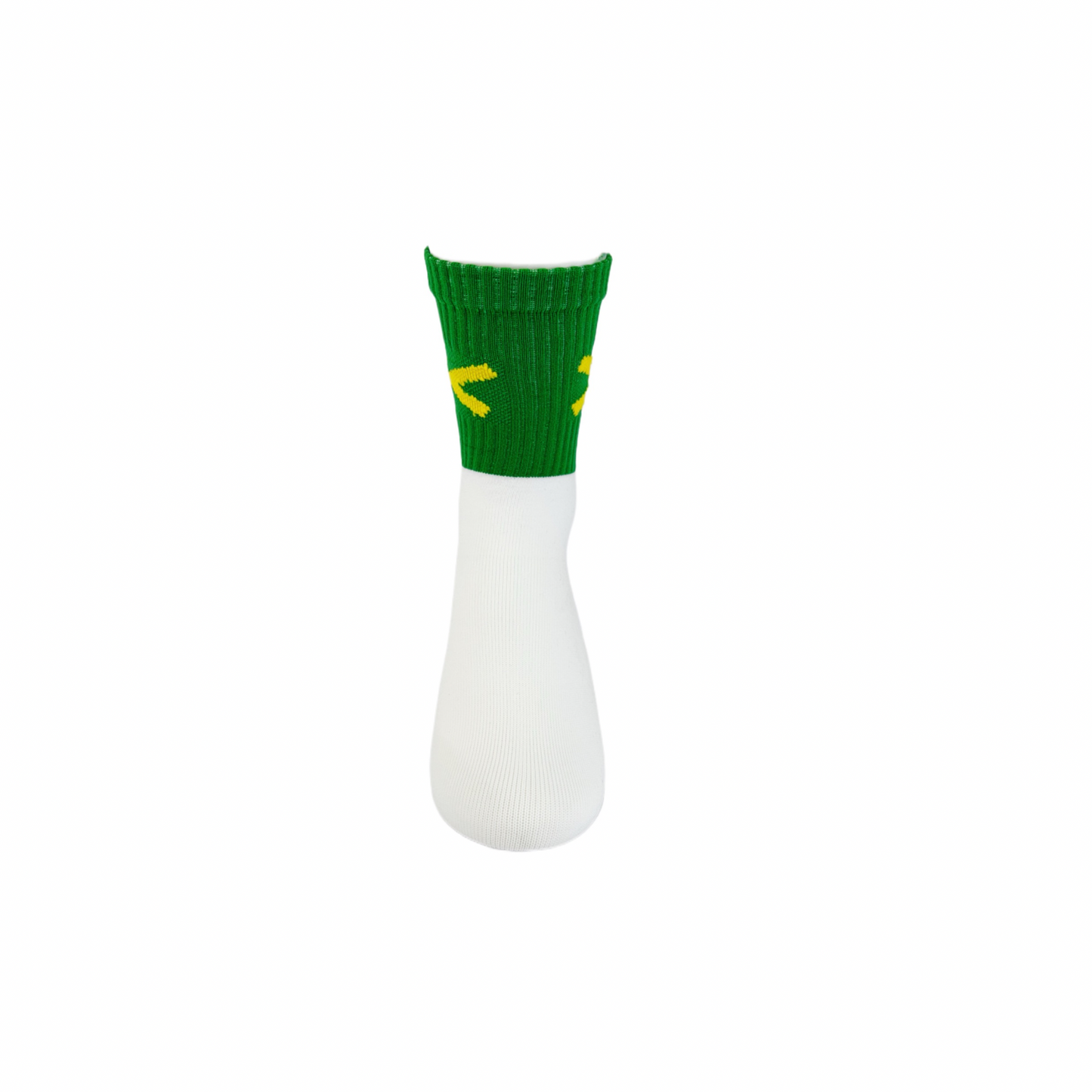 New and Improved X Gaelic Games Sock (Green and Yellow)