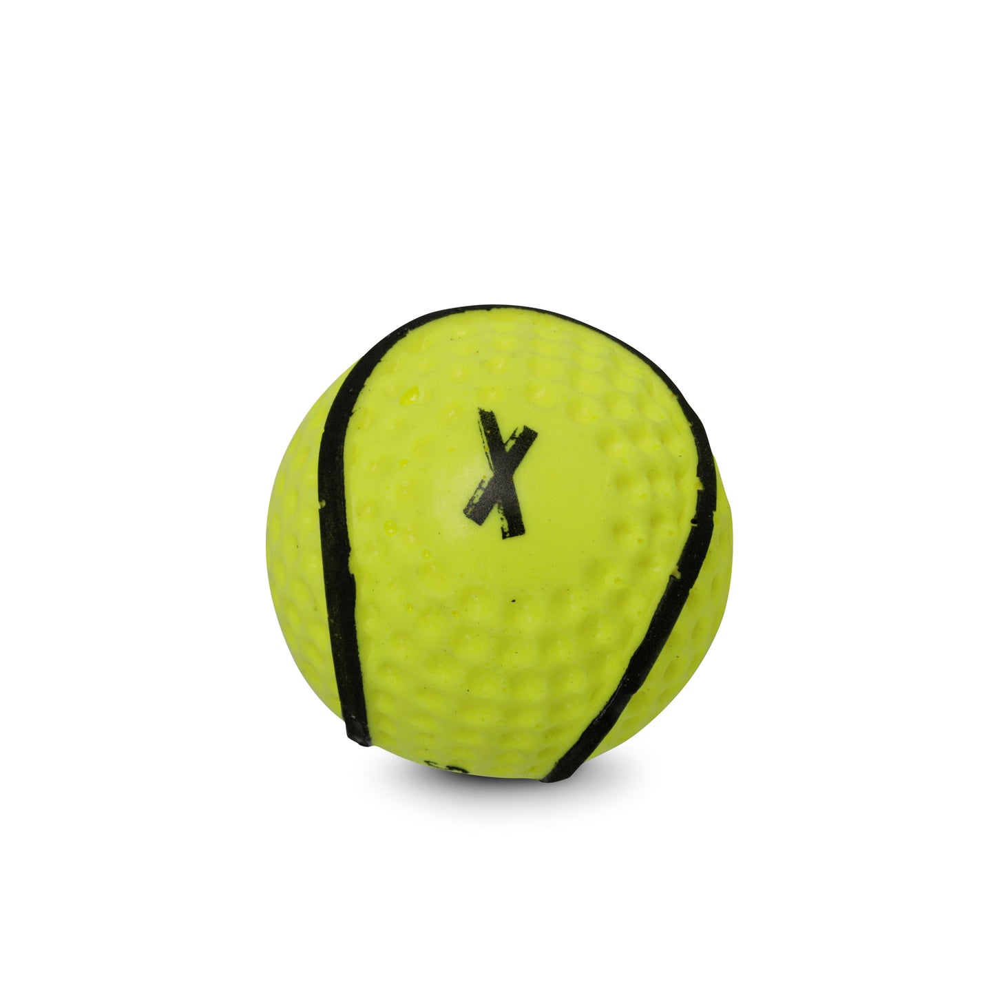 Dimple Sliotar Wall Ball Yellow