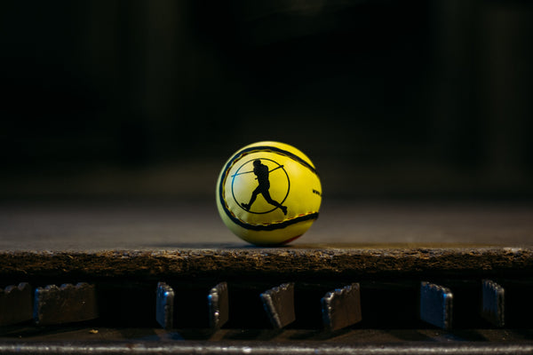 Official Size 4 Sliotars Yellow 12 pack
