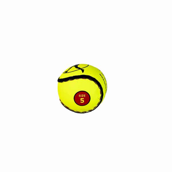 Official Size 5 Sliotar Yellow