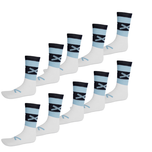 Bulk Offers GAA Hoop Sock (Navy & Sky Blue)