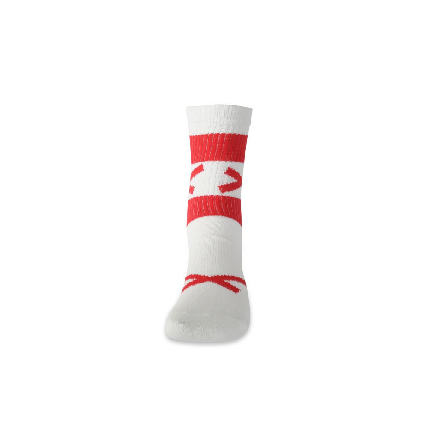 GAA Midi Sock- Half Sock (Red & White)