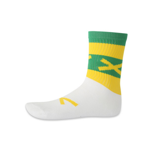 Midi GAA Socks-Half Sock (Green & Yellow)