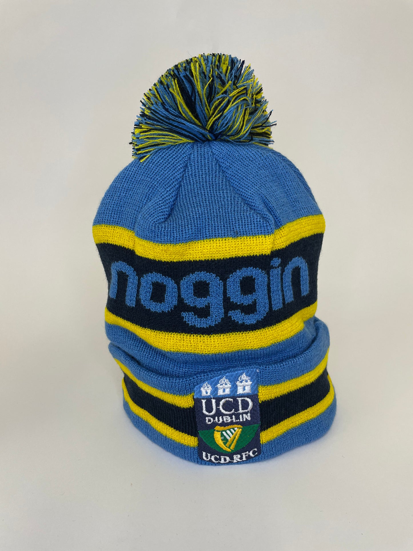 Noggin Woolie Hat blue/yellow