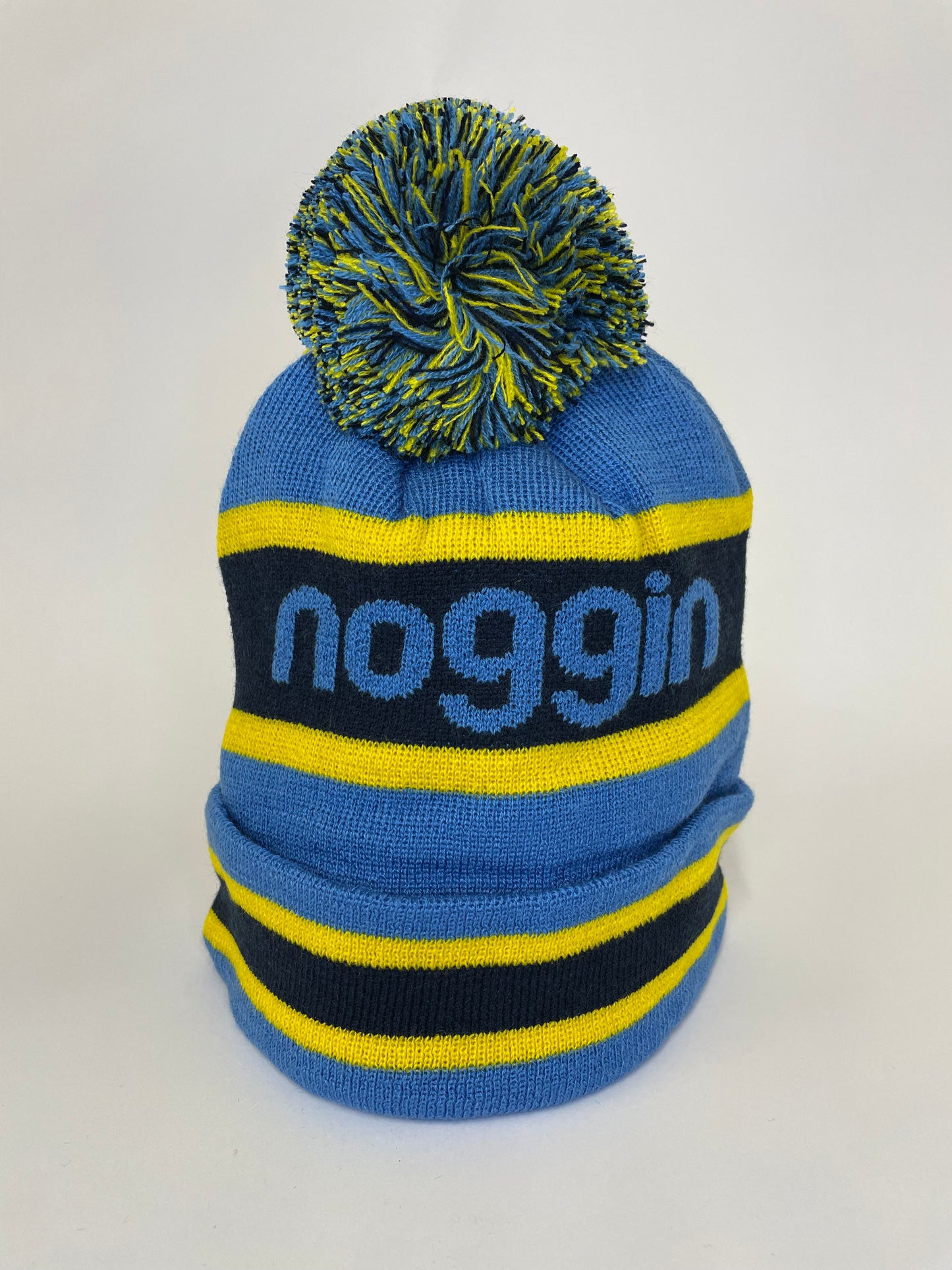 Noggin Woolie Hat blue/yellow