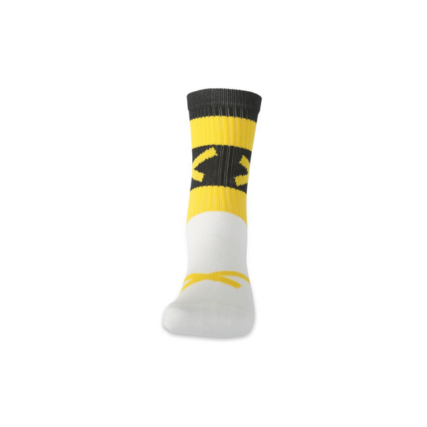 GAA Hoop sock- Half Sock (Black & Amber)