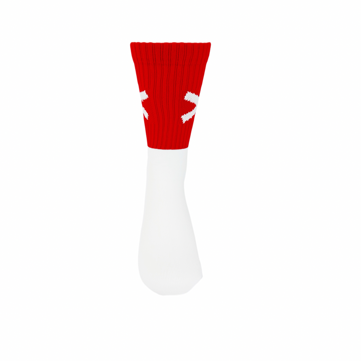 New and Improved X Gaelic Games sock (Red and White)