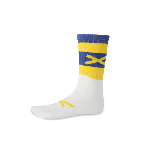 Midi GAA Sock- Half Sock (Blue & Yellow)