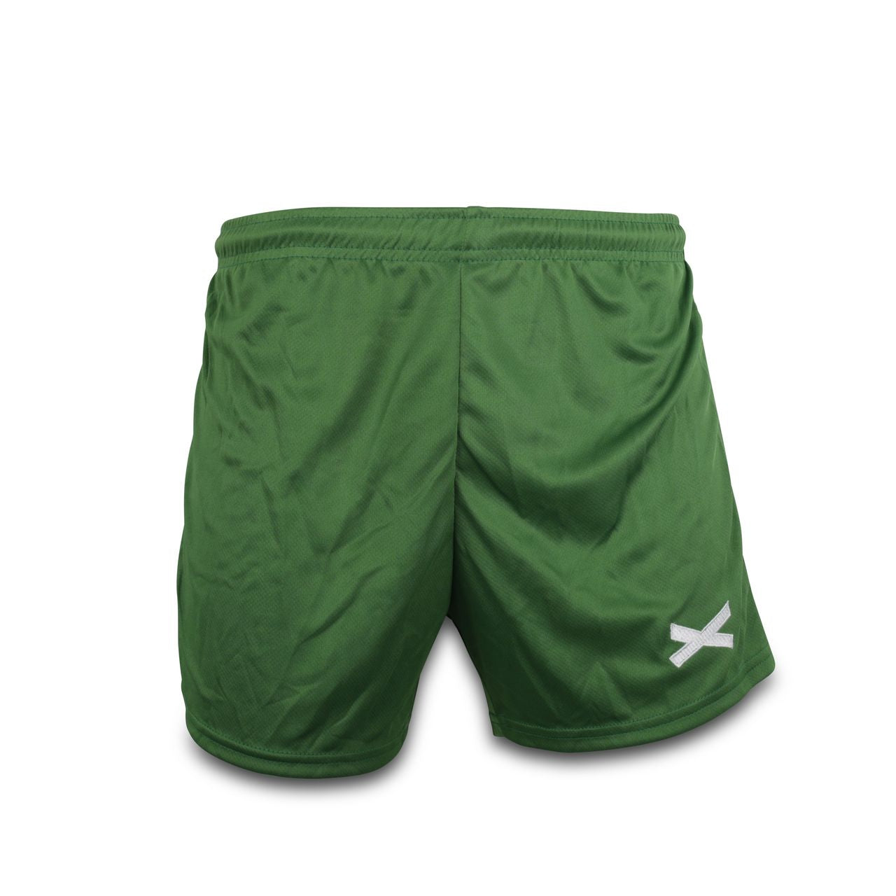 GAA Shorts Green with White Stripes Gaelic Games Sportswear