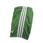GAA Shorts Green with White Stripes Gaelic Games Sportswear