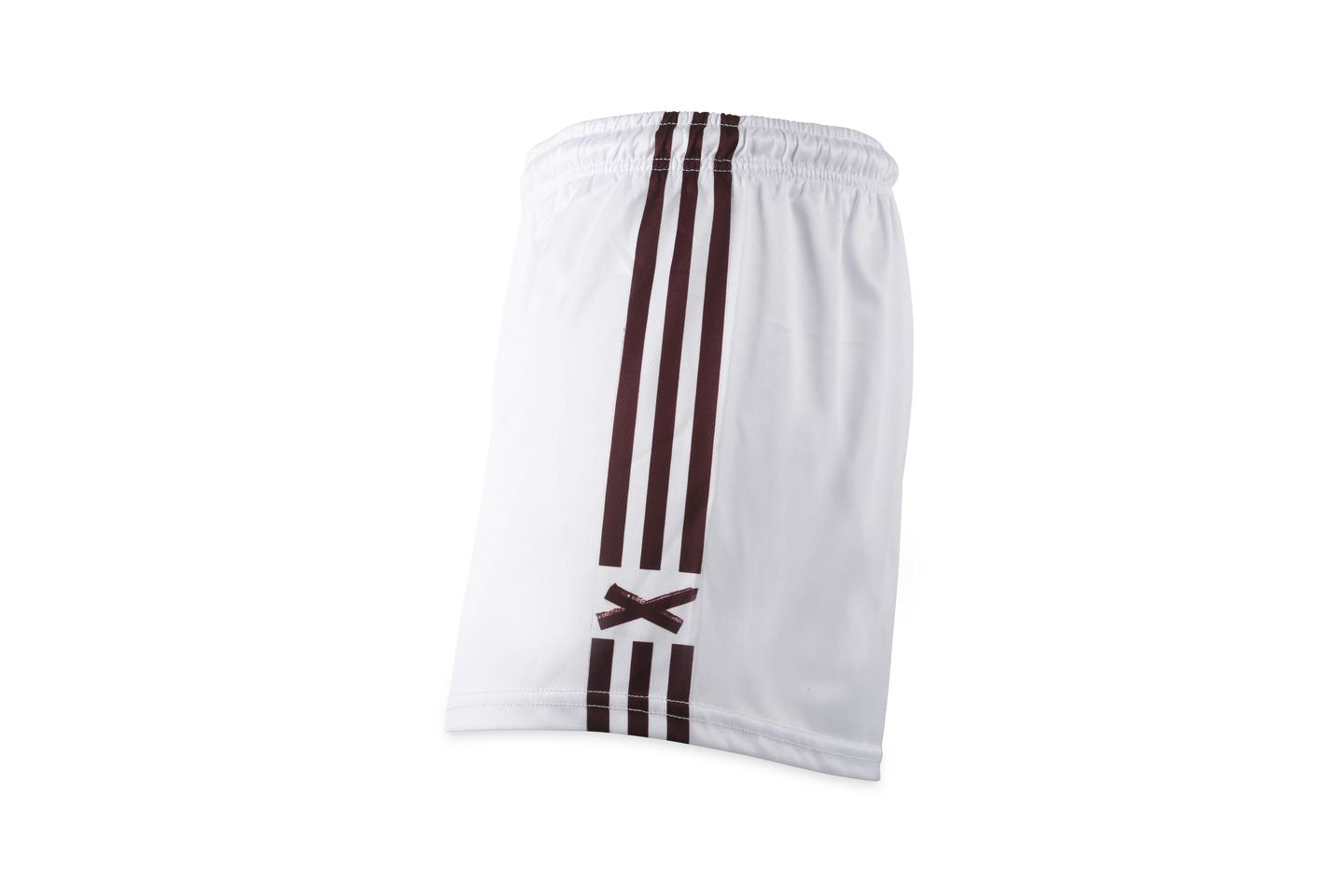 GAA Shorts Maroon Stripes Gaelic Games Sportswear
