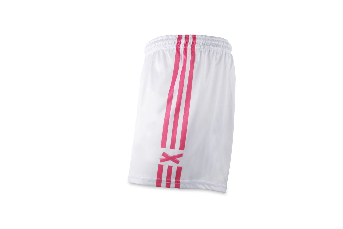 GAA Shorts Pink Stripes Gaelic Games Sportswear