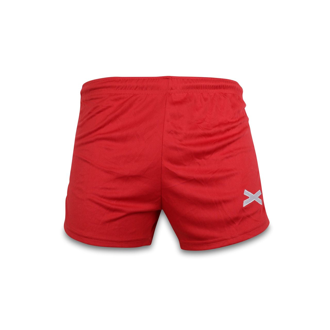 GAA Shorts Red with White Stripes Gaelic Games Sportswear