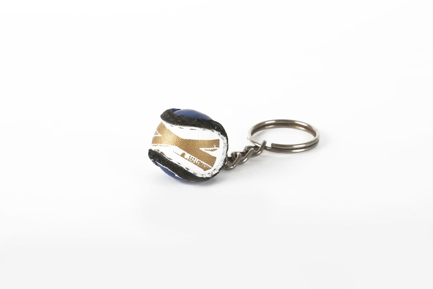 Sliotar Key Ring Blue
