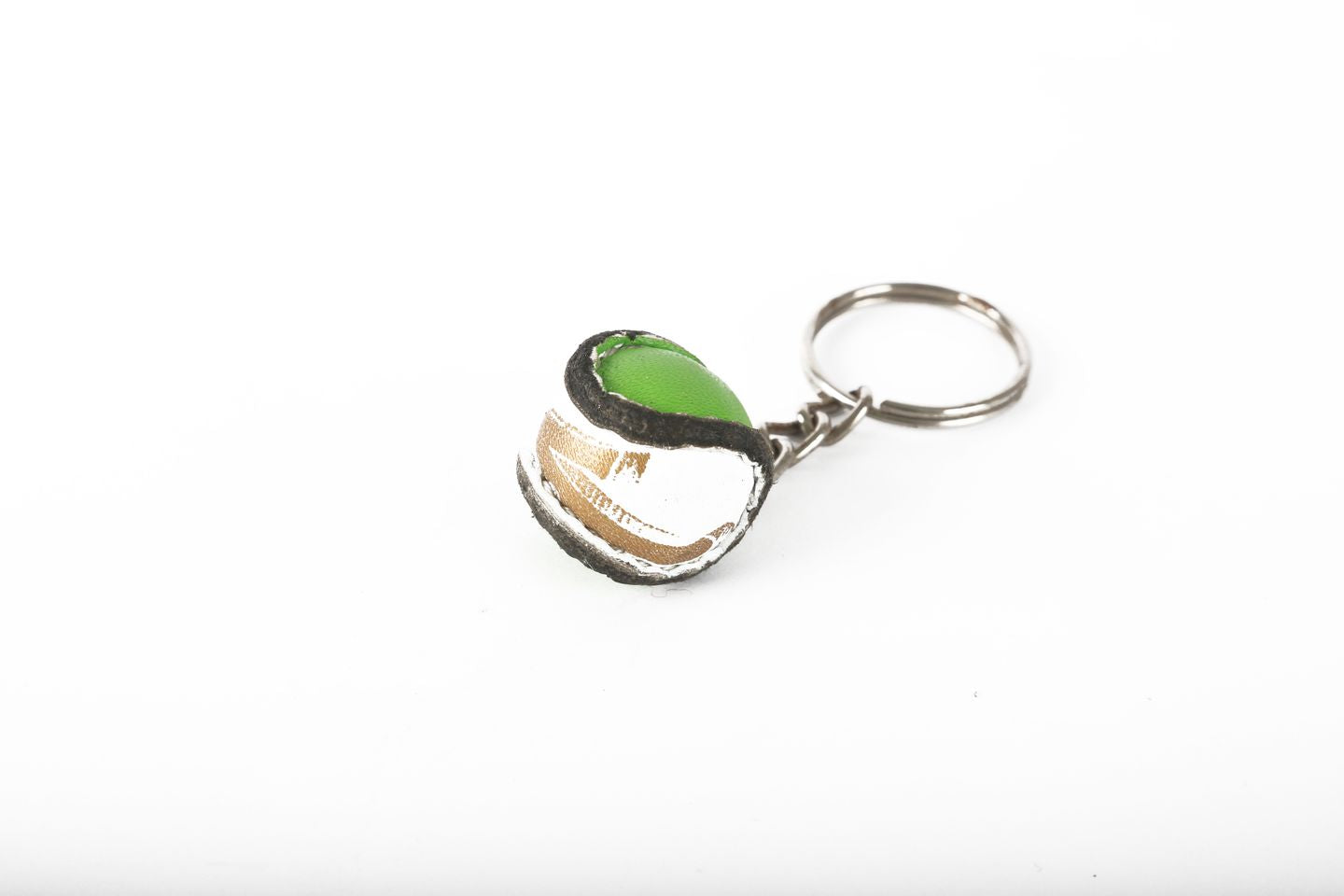 Sliotar Key Ring Green